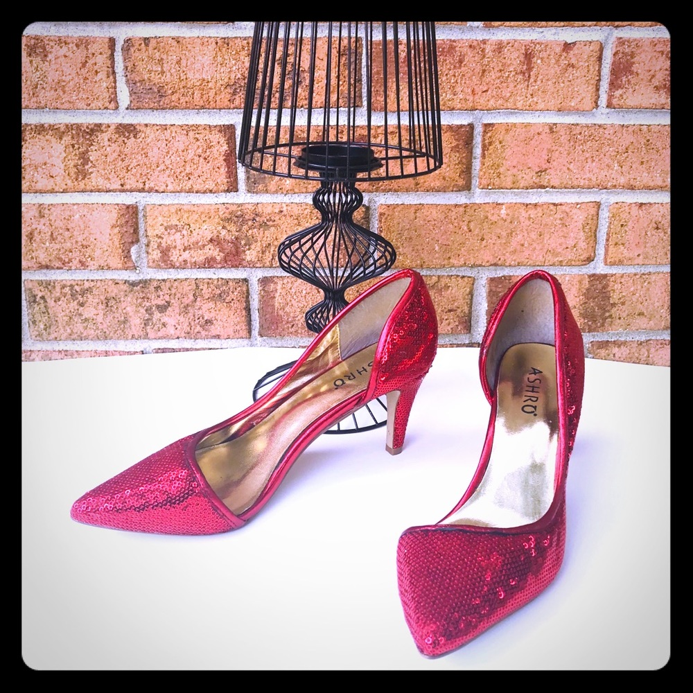 Shiny Red Heels